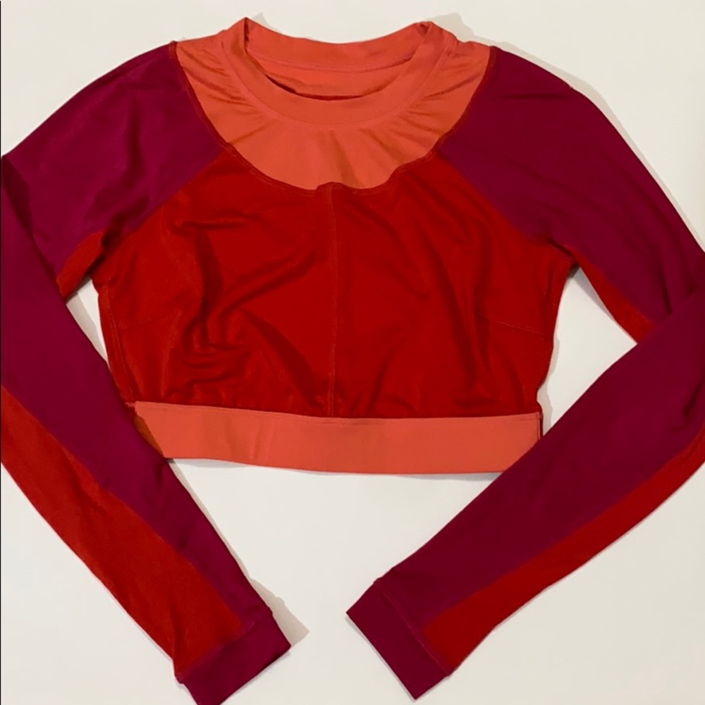 Athletic crop top